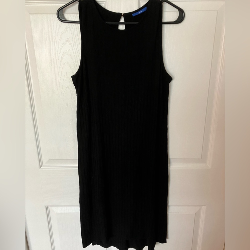 🌟 Apt.9 Black Striped Dress